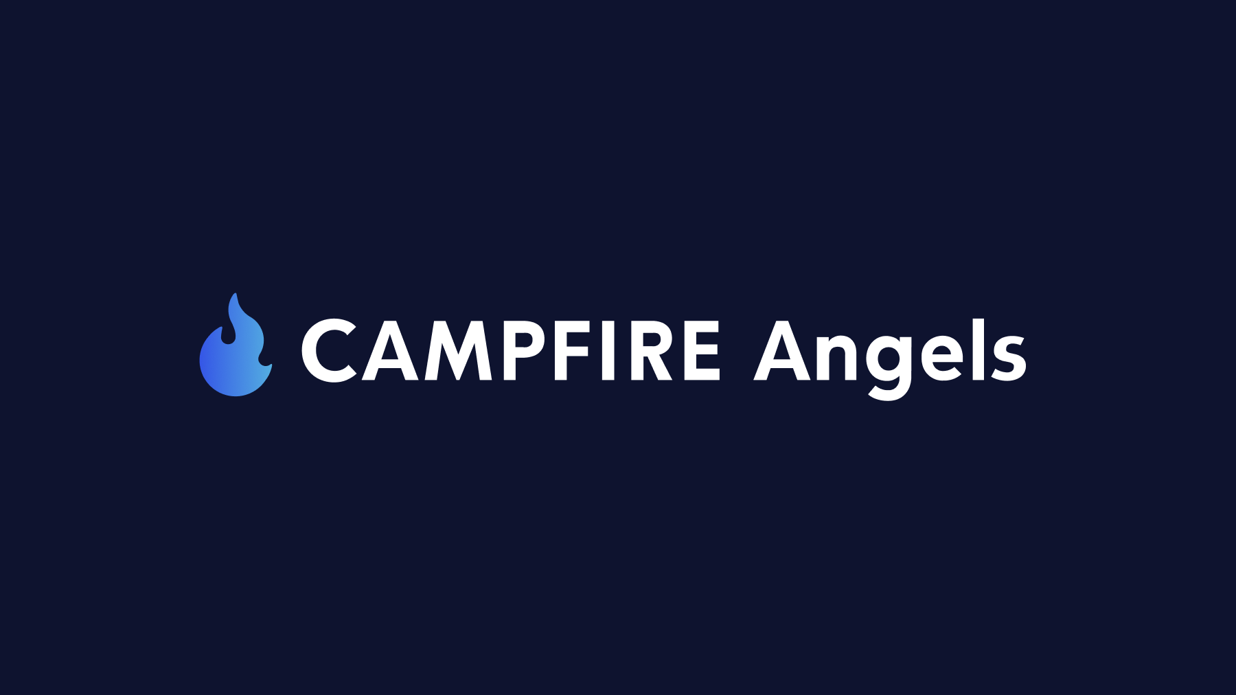 CAMPFIRE Angelsロゴ。